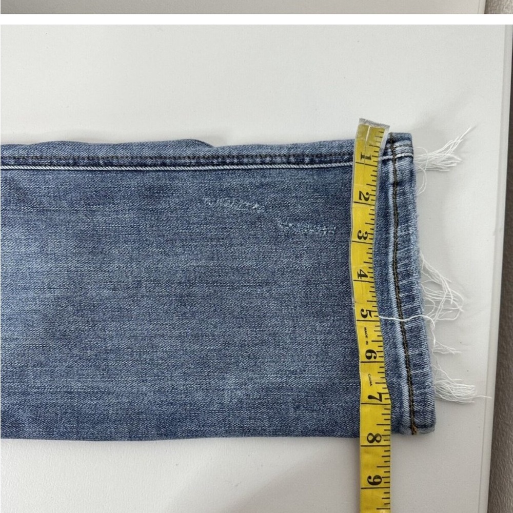 Judy Blue Dad Jeans Womens Size 25 Blue High Waist Stretch Straight Pockets